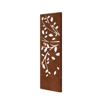 Corten jekleni panel - Drevo - Del 2 - 60 x 6 x 190 cm