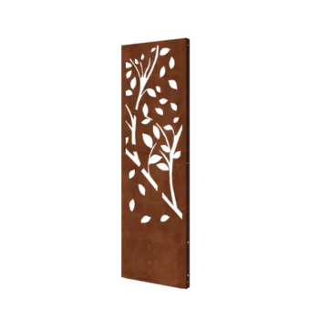 Corten jekleni panel - Drevo - Del 4 - 60 x 6 x 190 cm