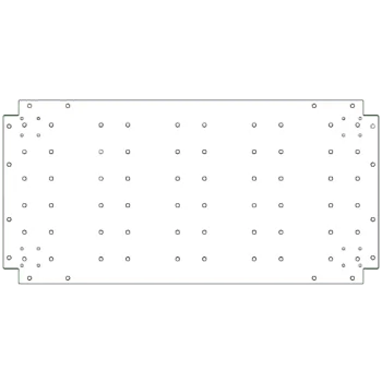 Dnoplošča iz pocinkanega jekla - 50 x 100 cm
