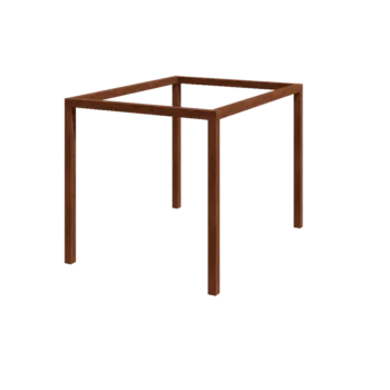 Corten jeklena pergola - Pravokotnik - 324 x 250 x 230 cm - Brez betonskega podstavka