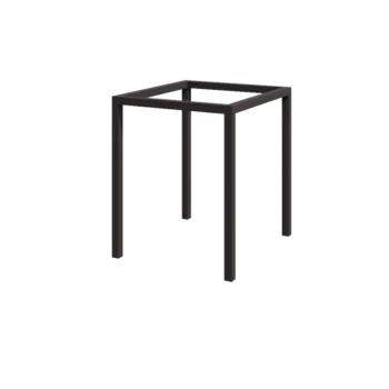 Jeklena pergola - Kvadrat - 224 x 200 x 230 cm - RAL7016 mat (antracitno siva) - Brez betonskega podstavka