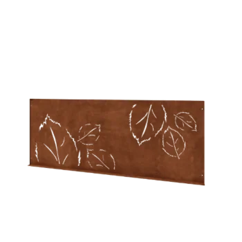 Corten jeklena okrasna ograja N - Panel - 149 x 3 x 60 cm