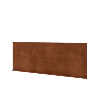 Corten jeklena okrasna ograja V - Panel - 149 x 3 x 60 cm