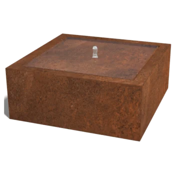 Corten jeklena fontana - Lyra - 100 x 100 x 40 cm