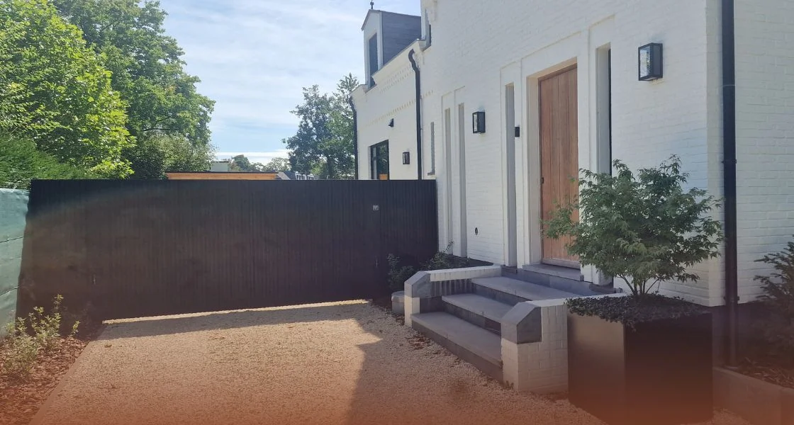 Inspiracija za sprednji vrt z dovozom