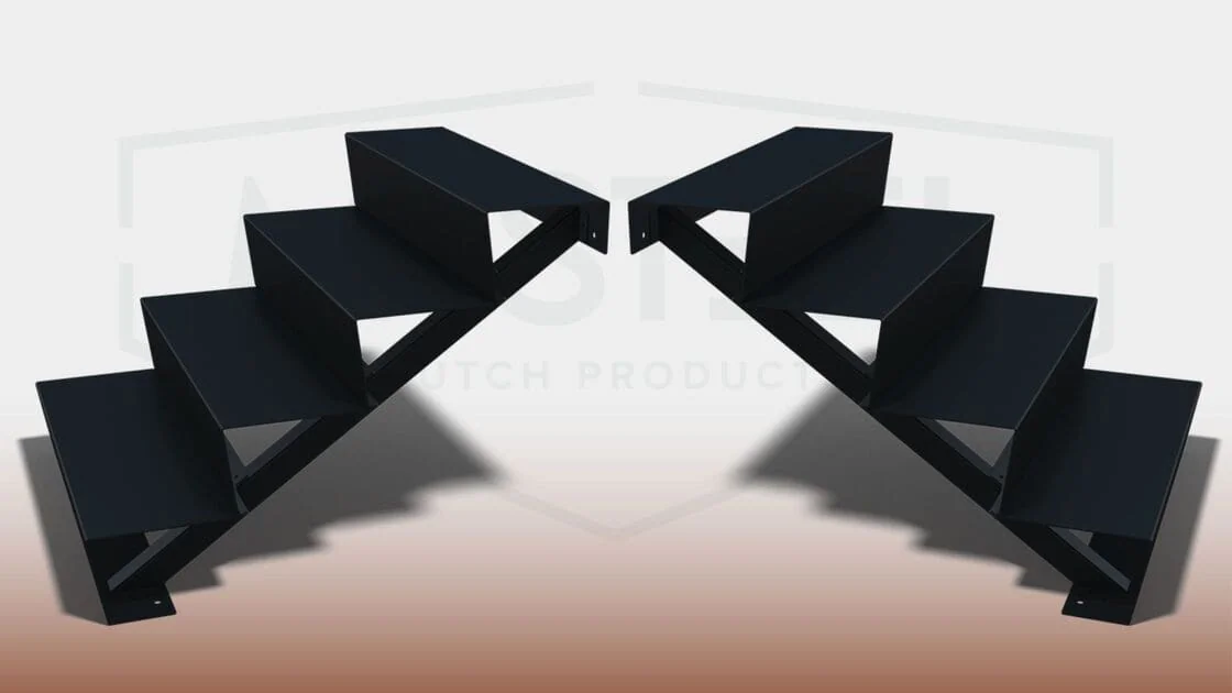 Kako namestiti jekleno vrtno stopnišče?