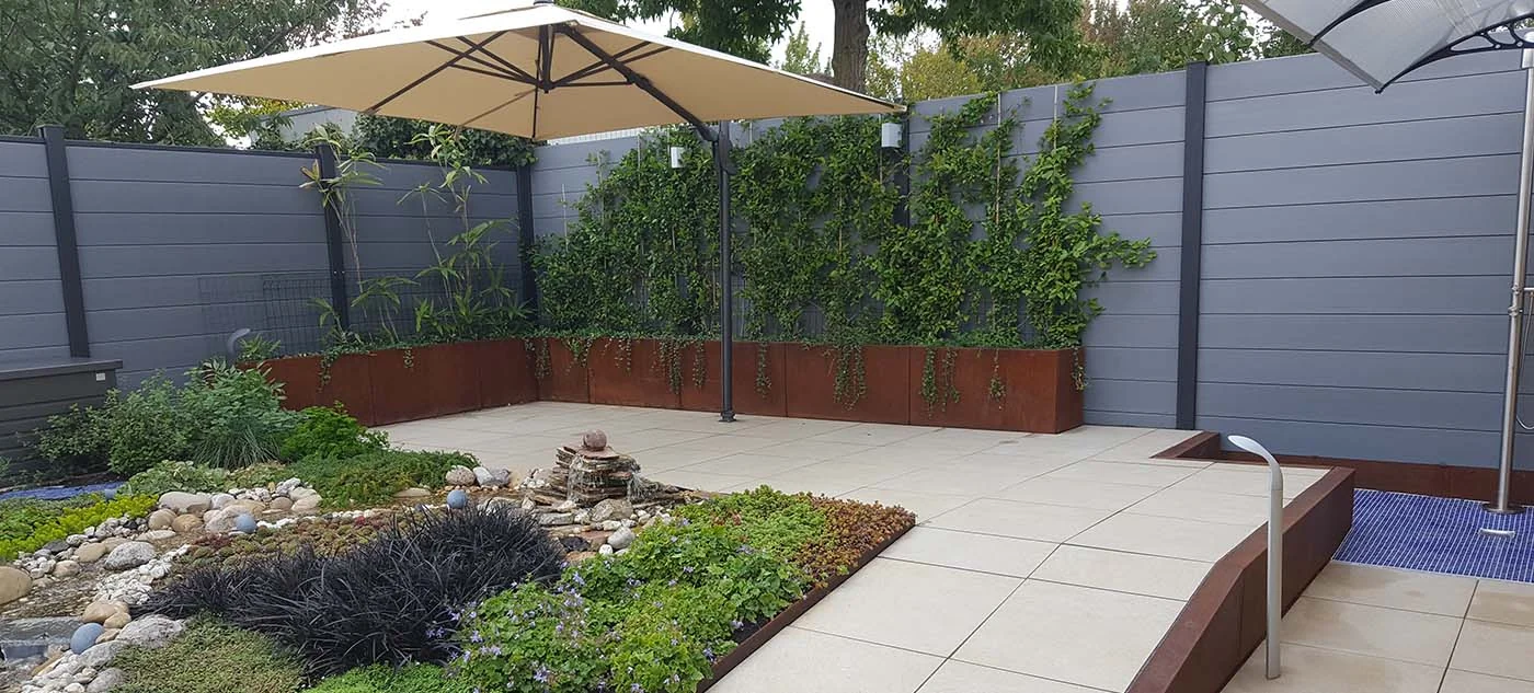 Corten jeklo v vrtu: moderna revolucija v oblikovanju vrta